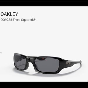 Oakley black sports sunglasses
